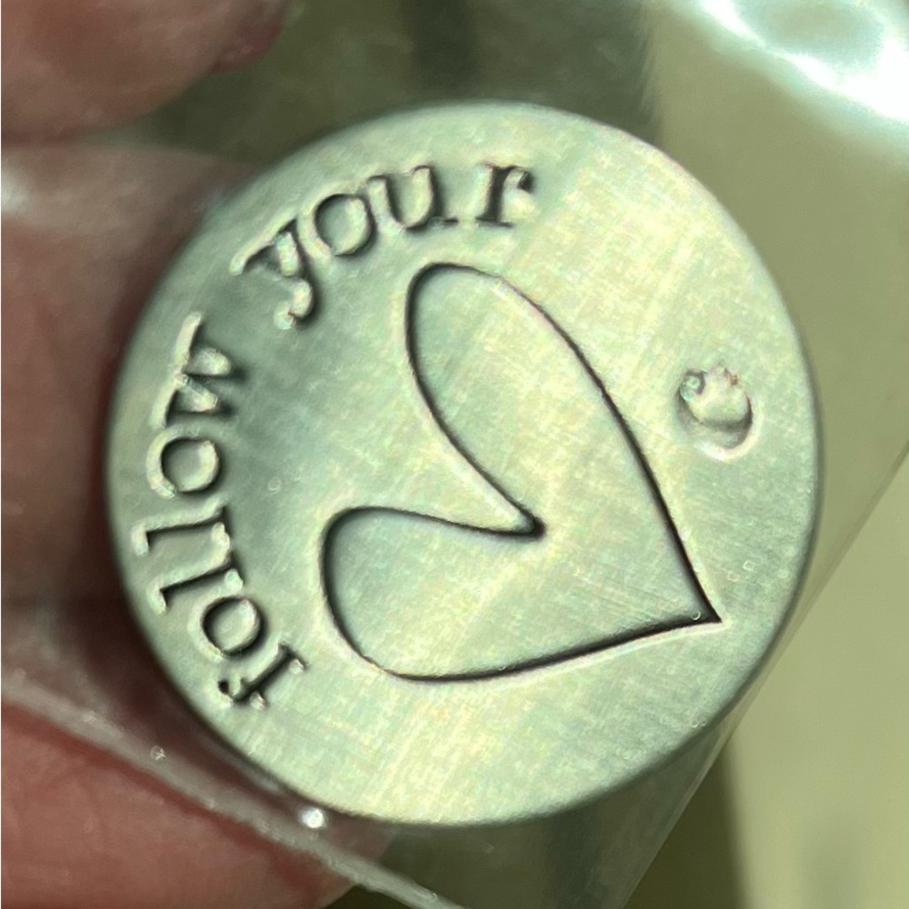 Origami Owl large silver plate